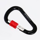 Карабин с муфтой «Мастер К», 11.5×7.5 см, 25 KN, МИКС - Фото 4