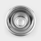 Миска Катунь, 400 мл, d=14 см, h=8 см, нержавеющая сталь - Фото 3