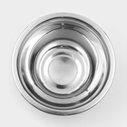 Миска из нержавеющей стали, 500 мл, d=14 см - Фото 3