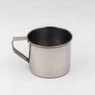 Кружка из нержавеющей стали, 350 мл, d=9 см - Фото 2