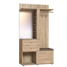 Прихожая Sherlock 70, с зеркалом, 1130×400×2113 мм, цвет дуб сонома - Фото 1