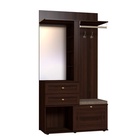 Прихожая Sherlock 70, с зеркалом, 1130×400×2113 мм, цвет орех шоколадный - Фото 1