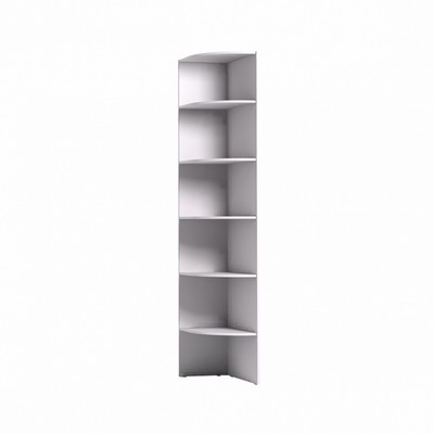 Стеллаж напольный Home 44, 386×592×2295 мм, цвет белый