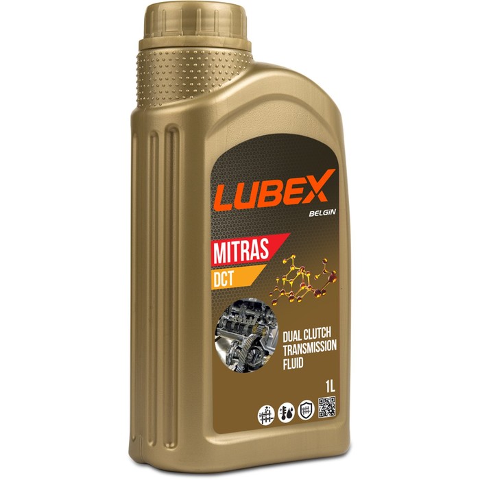 Трансмиссионное масло LUBEX MITRAS DCT, синтетическое, для DSG, 1 л - Фото 1