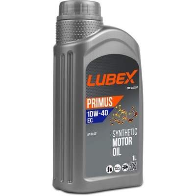 Моторное масло LUBEX PRIMUS EC 10W-40, синтетическое, 1 л