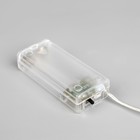 УЦЕНКА Гирлянда «Нить» 2 м, роса, с насадками «Олень», IP20, 20 LED, от батареек AAx2, 2 режима, свечение тёплое белое - Фото 7