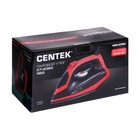 Утюг Centek CT-2360, 1800 Вт, антипригарная подошва, 200 мл, красно-чёрный 9308422 - фото 56092