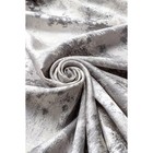 Портьера «Марбл», размер 200х270 см, жаккард, цвет серебристо-серый - Фото 2