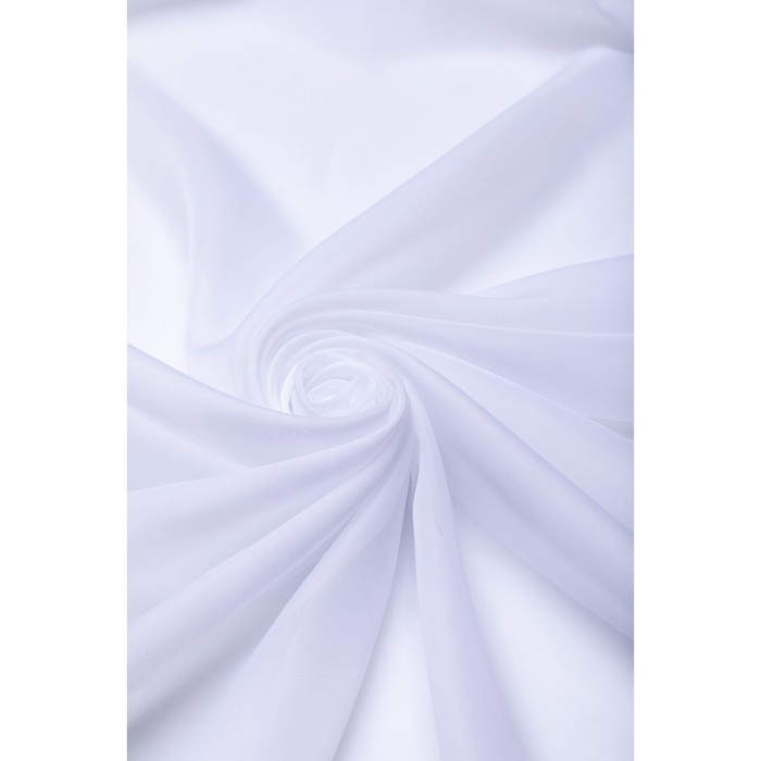 Тюль Decofest «Верона», размер 200х270 см, вуаль, цвет белый - фото 1926529098