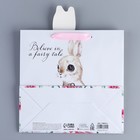 Пакет подарочный, упаковка, «Кролик», 22 х 22 х 10 см - фото 9508149