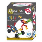 Конструктор Creastick mobile 35 деталей, с колесами - фото 302818352