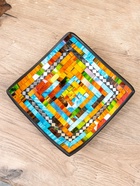 Тарелка декоративная, 25×25×6 см, керамика - фото 59784595