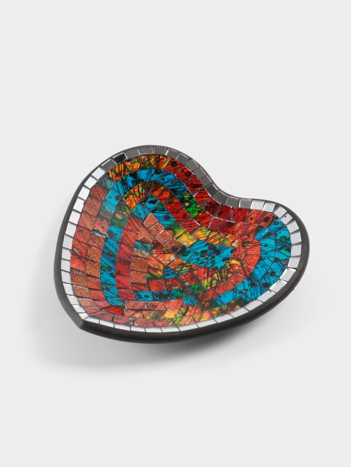 Тарелка декоративная, 20×20×5 см, керамика - Фото 1