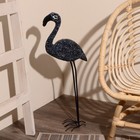 Сувенир "Фламинго" керамика, стекло 70 см - фото 3019541