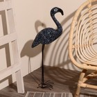 Сувенир "Фламинго" керамика, стекло 70 см - фото 6725316
