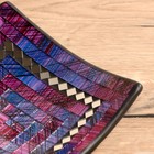 Тарелка декоративная 20х20х5 см, керамика - Фото 2