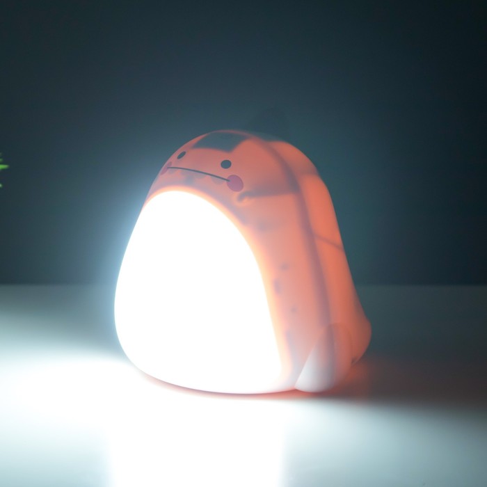 Настольная лампа Динозаврик LED 3Вт USB AKB МИКС 10х11,5х11,5 см RISALUX - фото 1907553545