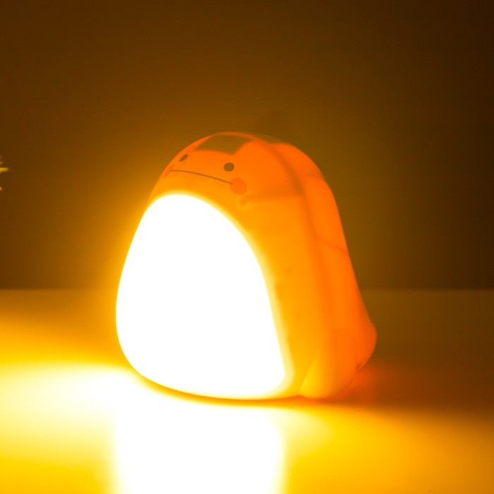 Настольная лампа Динозаврик LED 3Вт USB AKB МИКС 10х11,5х11,5 см RISALUX - фото 1907553546