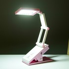 Настольная лампа "Зайчик" LED 4Вт USB АКБ бело-розовый 7х13х35 см RISALUX - Фото 4