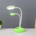 Настольная лампа "Сентра" LED 4Вт USB АКБ зеленый 10х11,5х40,5 см RISALUX - Фото 2