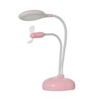 Настольная лампа "Сентра" LED 4Вт USB АКБ розовый 10х11,5х40,5 см RISALUX - Фото 15