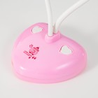 Настольная лампа "Сентра" LED 4Вт USB АКБ розовый 10х11,5х40,5 см RISALUX - Фото 8