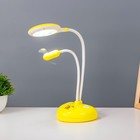 Настольная лампа "Сентра" LED 4Вт USB АКБ желтый 10х11,5х40,5 см RISALUX - Фото 2