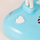 Настольная лампа "Сентра" LED, вентилятор 4Вт USB АКБ голубой 10х11,5х40,5 см RISALUX - фото 21857047