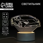 Светильник ночник «№1», 25×14 см, модель GBV-0121. - Фото 1