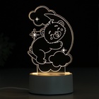 Светильник ночник «Медвежонок», 25×14 см, модель GBV-0121. - Фото 2