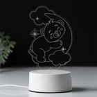 Светильник ночник «Медвежонок», 25×14 см, модель GBV-0121. - Фото 3