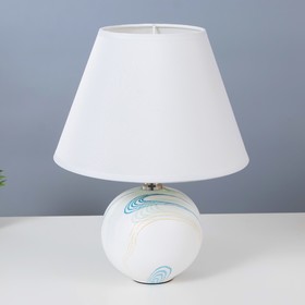 Настольная лампа "Аделла" Е14 40Вт белый 19,5х19,5х27,5 см