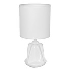 Настольная лампа "Лаура" Е14 40Вт белый 13х13х26,5 см RISALUX - Фото 7