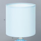 Настольная лампа "Лаура" Е14 40Вт голубой 13х13х26,5 см RISALUX - Фото 4