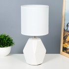Настольная лампа "Латея" Е14 40Вт белый 13х13х28 см RISALUX - фото 319108943