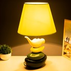 Настольная лампа "Птичка" Е14 40Вт желто-зеленый 28х28х47 см RISALUX - Фото 3