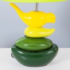 Настольная лампа "Птичка" Е14 40Вт желто-зеленый 28х28х47 см RISALUX - Фото 6