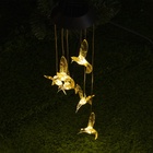 Садовый светильник «Колибри», уличный, на солнечной батарее, 6 LED, свечение мульти - Фото 4