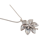 Кулон «Стрекозка», цвет белый в серебре, 45см - Фото 1