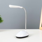 Настольная лампа «Световой луч» LED от батареек белый 5×8.5×20 см RISALUX - Фото 1