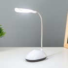Настольная лампа "Световой луч" LED от батареек белый 5х8,5х20 см RISALUX - Фото 2