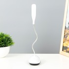 Настольная лампа «Световой луч» LED от батареек белый 5×8.5×20 см RISALUX - Фото 4