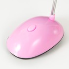 Настольная лампа "Световой луч" LED от батареек розовый 5х8,5х20 см RISALUX - Фото 6