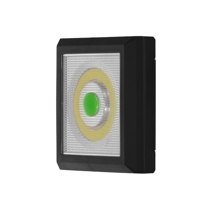 Ночник "Квадро 2" LED от батареек 4хААА черный 2х8,5х8,5 см RISALUX - фото 1907554063