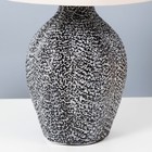 Настольная лампа "Тайни" E14 40Вт серый 24,5х24,5х39 см RISALUX - фото 21857462