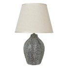 Настольная лампа "Тайни" E14 40Вт серый 24,5х24,5х39 см RISALUX - фото 21857464
