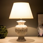 Настольная лампа "Ални" E14 40Вт белый 28х28х44 см RISALUX - фото 21857467