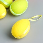 Декор пасхальный подвеска "Яйцо с ворсом" набор 6 шт разноцветные 4х4х6 см - Фото 2