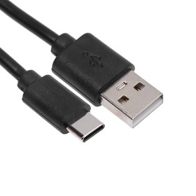 Кабель Red Line (УТ000010553), Type-C - USB, 1 м, зарядка + передача данных, черный 9319406