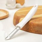 Овощечистка Доляна Style, 19,5 см, ручка sоft-tоuch, цвет МИКС - Фото 2